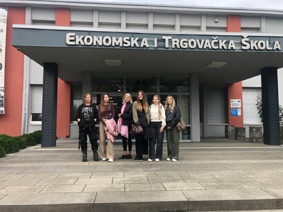 Odborná stáž žiačok v Čakovci