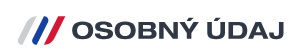 Osobný údaj