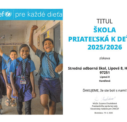 Škola priateľská k deťom 