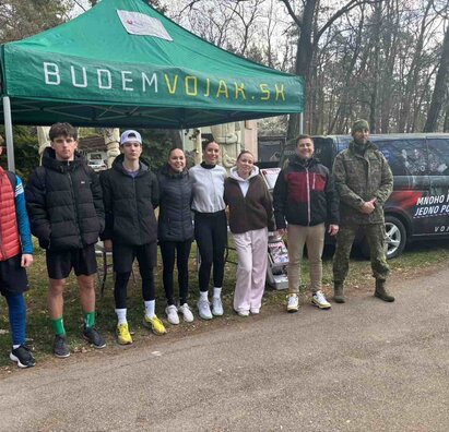 Striebro z branno-športovej olympiády