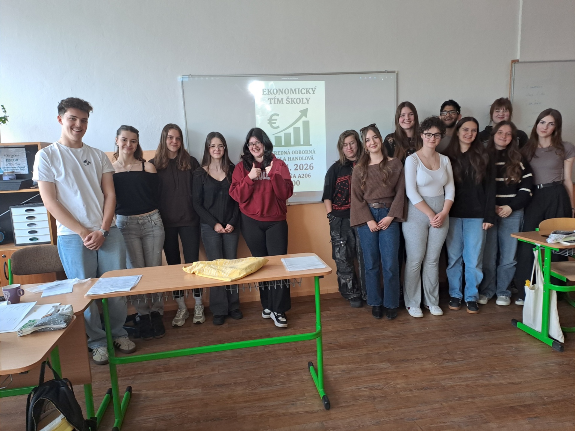 Ekonomický tím školy 2026