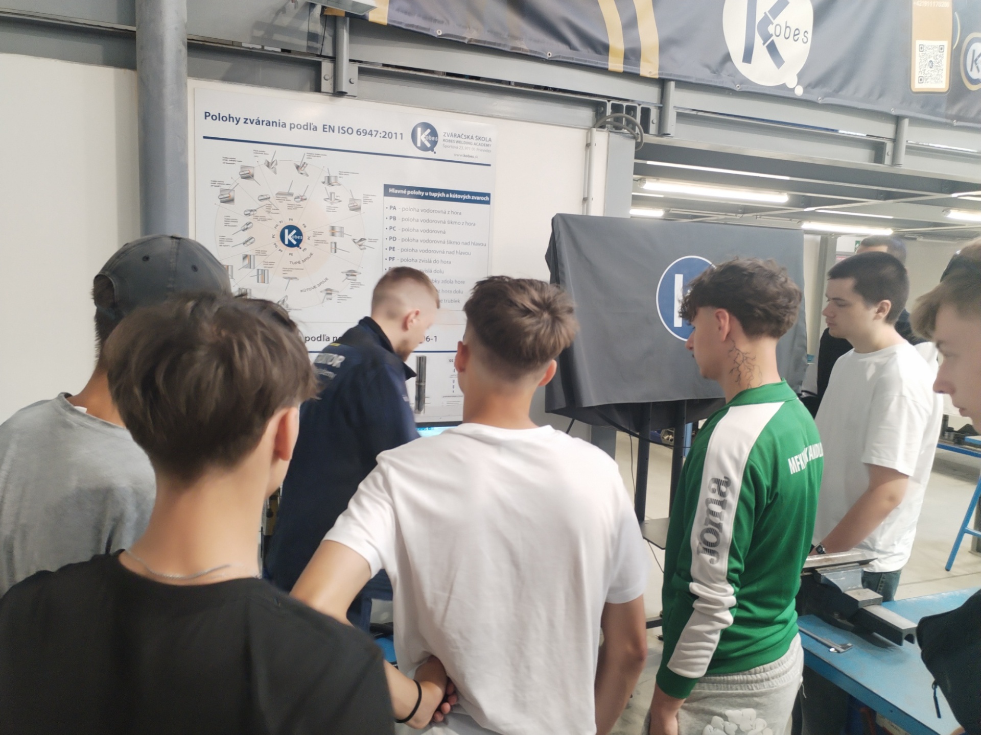 Návšteva zváračskej školy Kobes