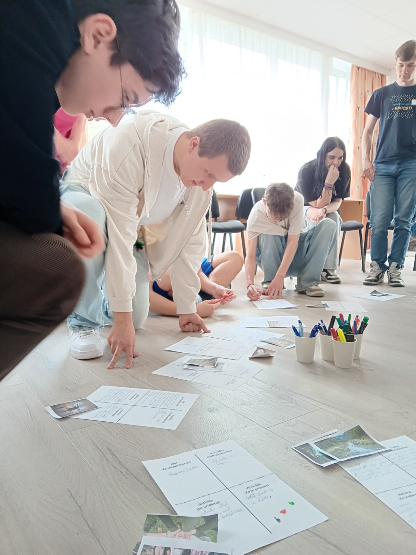 Žiaci školského parlamentu na neformálnom vzdelávaní