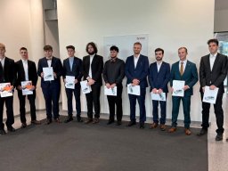 Slávnostné odovzdávanie certifikátov